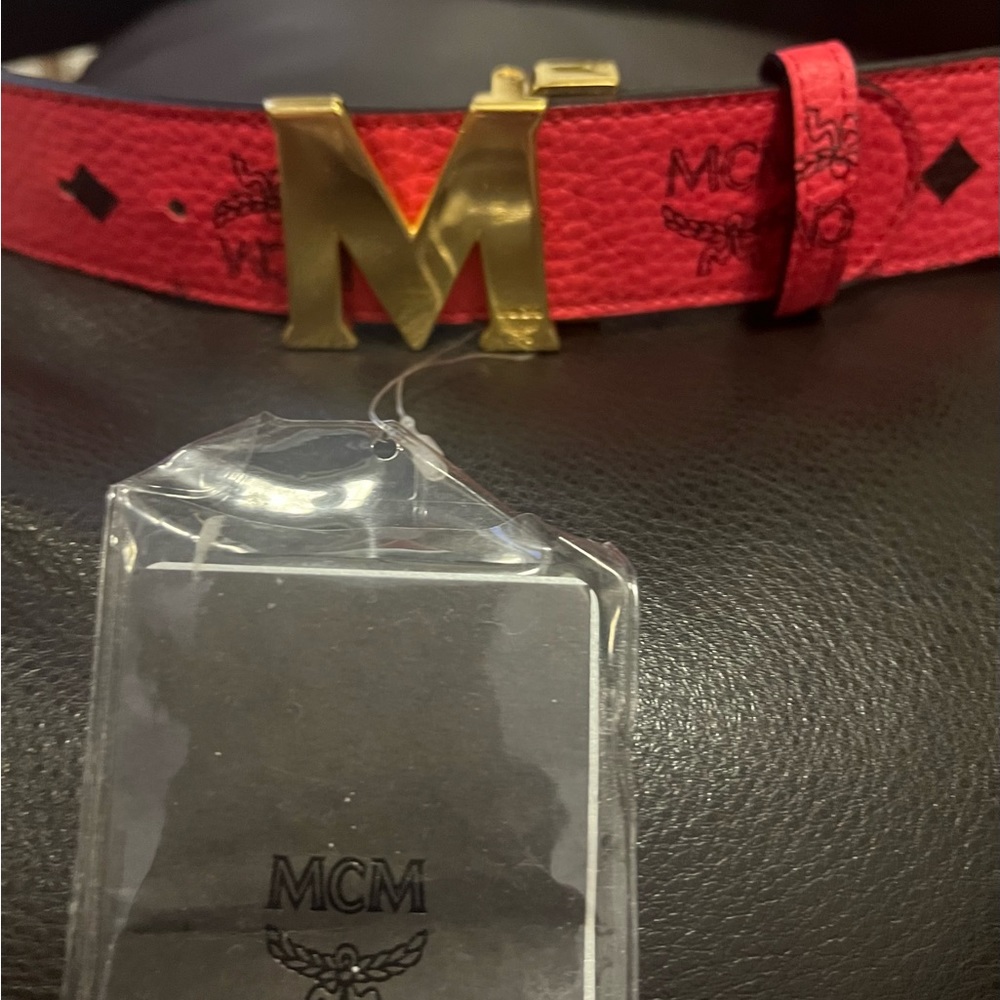 MCM unisex belt.
